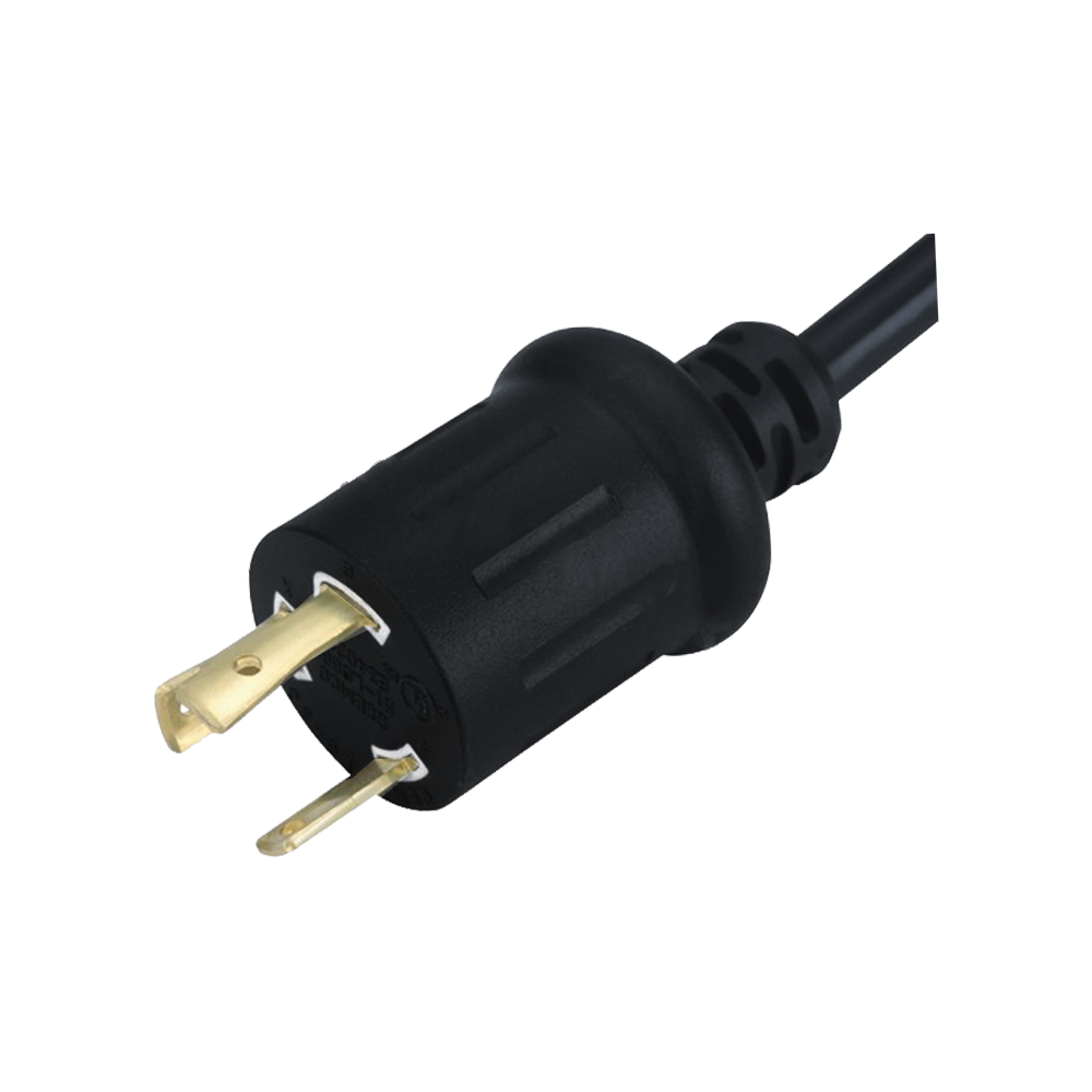 51-L0666 Cable de alimentación certificado por UL con enchufe autoblocante súper resistente de tres núcleos estándar de EE. UU.