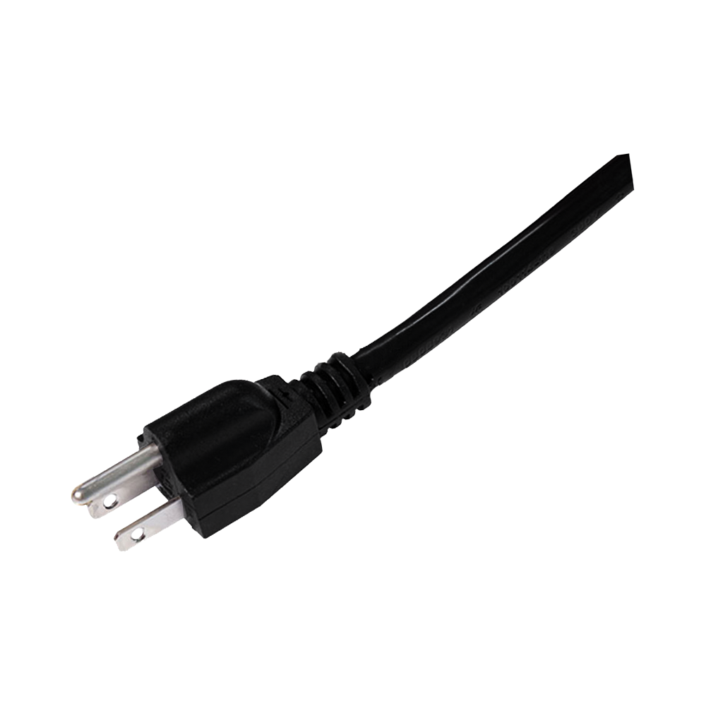 Cable de alimentación certificado por UL con enchufe de tres clavijas estándar de EE. UU. FT-3 details