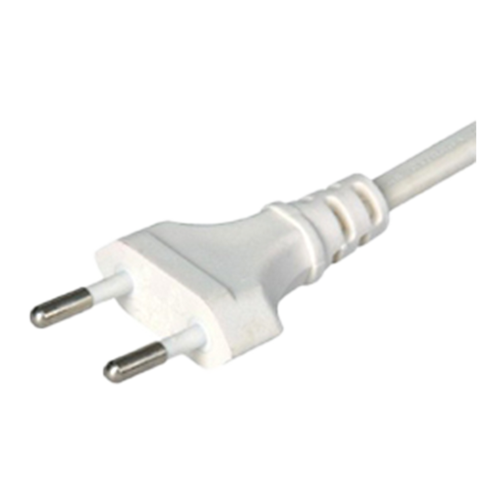 JF2-10 Cable de alimentación certificado suizo con enchufe plano de dos núcleos suizo
