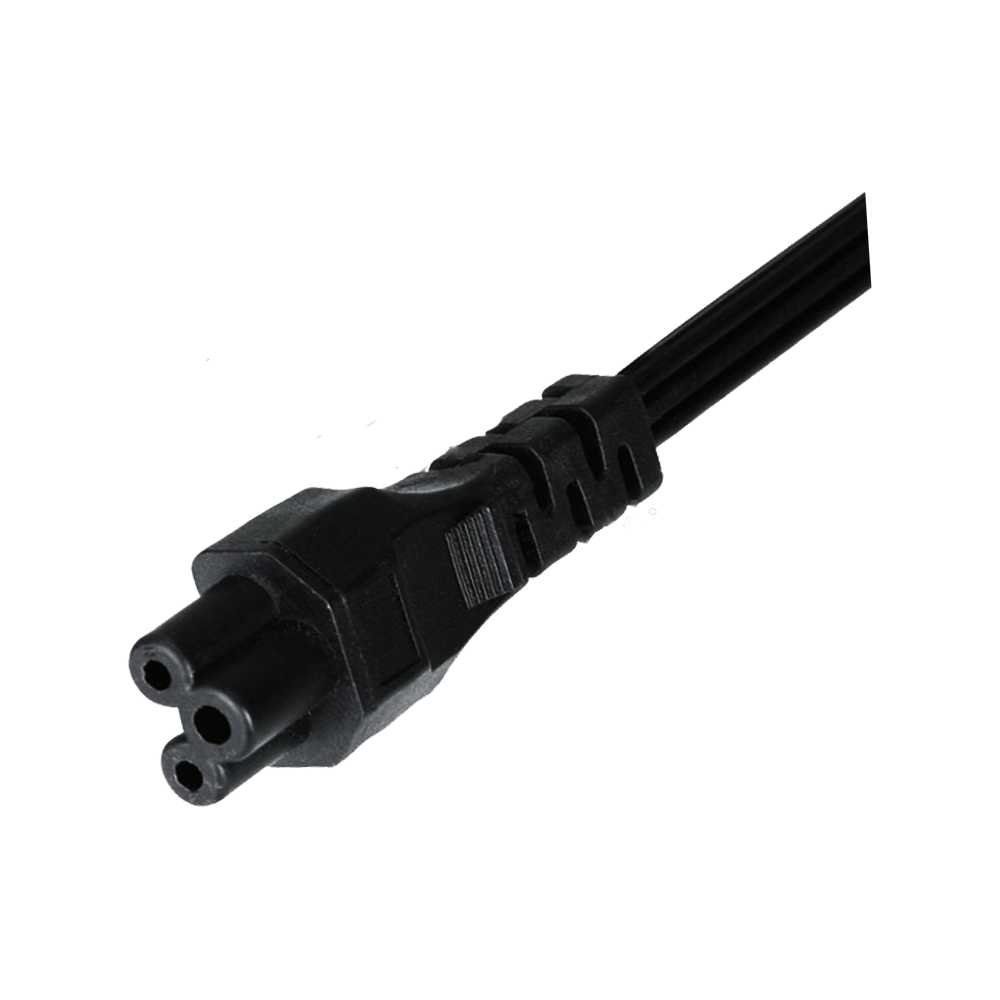 Cable de alimentación certificado por UL con conector C5 de cola de ciruela de tres núcleos estándar de EE. UU. JT4